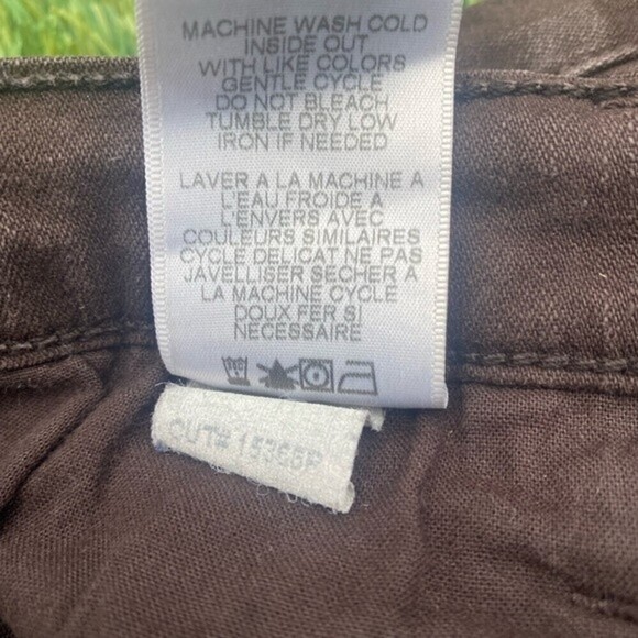 NYDJ Straight Leg Grey Pant size 12 used excellent condition made for Nordstrom - Picture 5 of 8